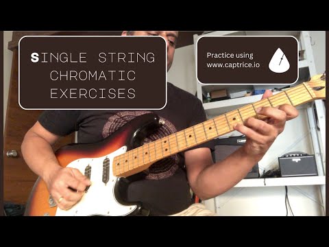 Single string chromatic exercises