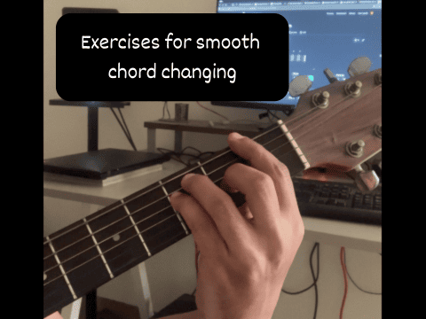 Chord changing exercises