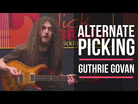 Guthrie Govan's alternate picking exercises